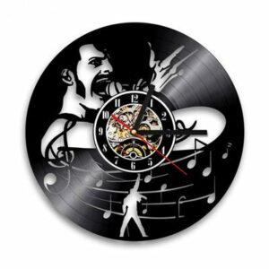 Freddie Mercury Vinyl Clock Skull Clocks Wall Clock Manufacturers
