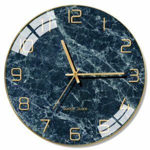 Blue Marble Design Wall Clock Design Wall Clocks Wall Clock Manufacturers