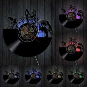 Vinyl Dog LED Clock Led Clocks Wall Clock Manufacturers