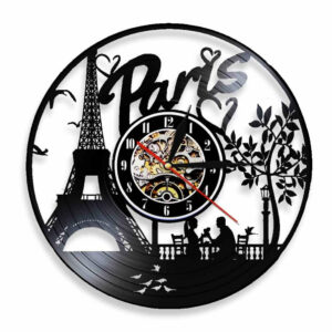 Vinyl Clock Paris Skull Clocks Wall Clock Manufacturers
