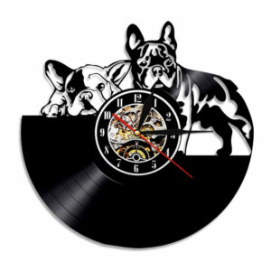 Vinyl Dog Clock Skull Clocks Wall Clock Manufacturers