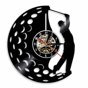 Vinyl Golf Clock Skull Clocks Wall Clock Manufacturers