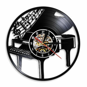 Vinyl Piano Clock Skull Clocks Wall Clock Manufacturers
