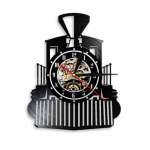 Vintage Train Vinyl Clock Skull Clocks Wall Clock Manufacturers