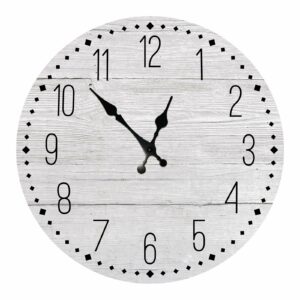White Scandinavian Wooden Clock Wooden Wall Clocks Wall Clock Manufacturers
