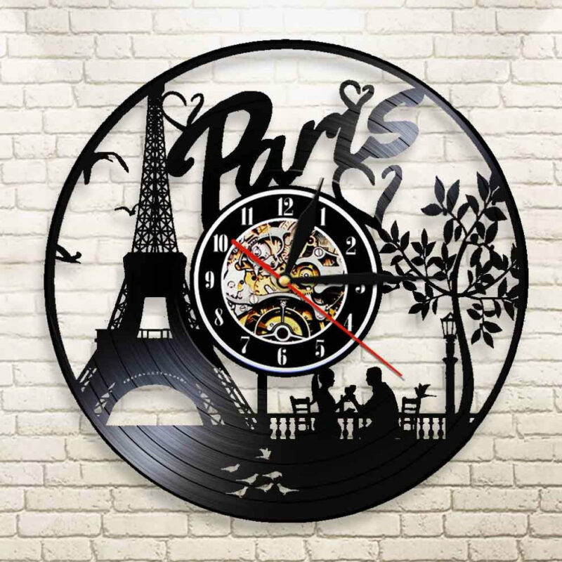 Vinyl Clock Paris LED Led Clocks Wall Clock Manufacturers