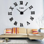 3D Wall Clock with Roman Numerals Design Wall Clocks Wall Clock Manufacturers