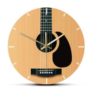 Original Wall Clock Acoustic Guitar Original Wall Clocks Wall Clock Manufacturers