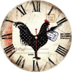 Vintage Royal Rooster Clock Vintage Wall Clocks Wall Clock Manufacturers F / 15 cm F
