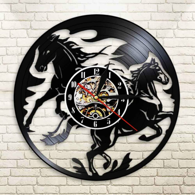 Vinyl Horse LED Clock Led Clocks Wall Clock Manufacturers