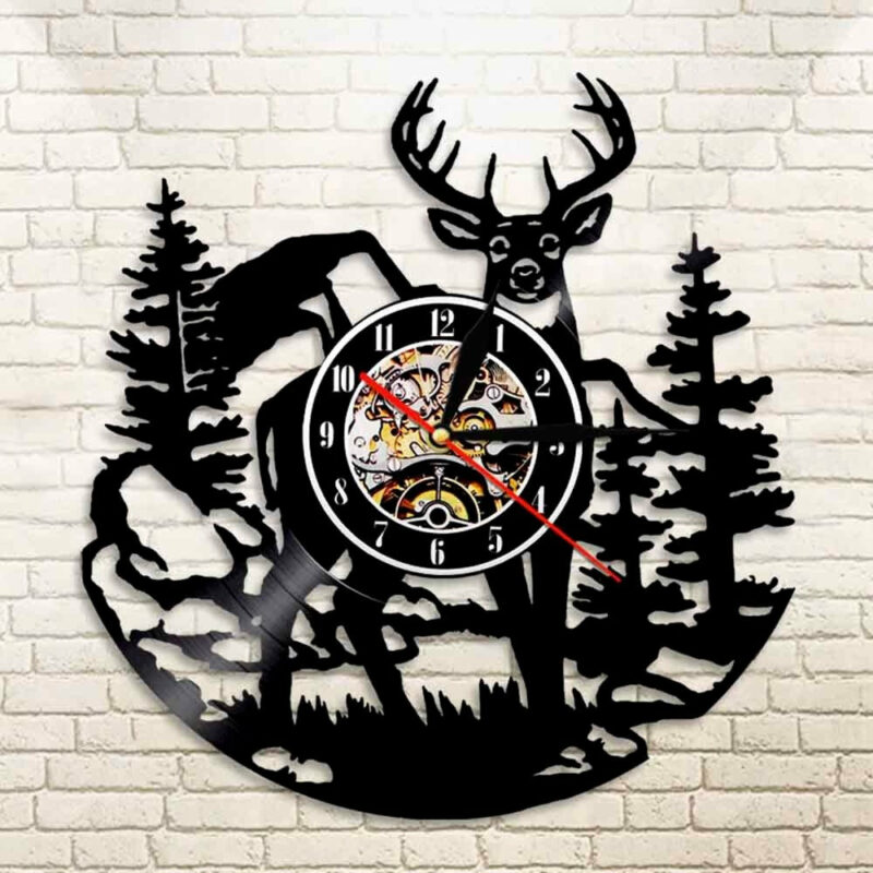 Vinyl Deer LED Clock Led Clocks Wall Clock Manufacturers