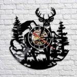 Vinyl Deer Clock Skull Clocks Wall Clock Manufacturers