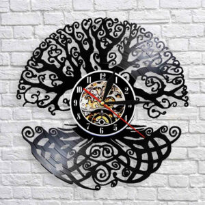 Vinyl Clock Tree of Life Skull Clocks Wall Clock Manufacturers