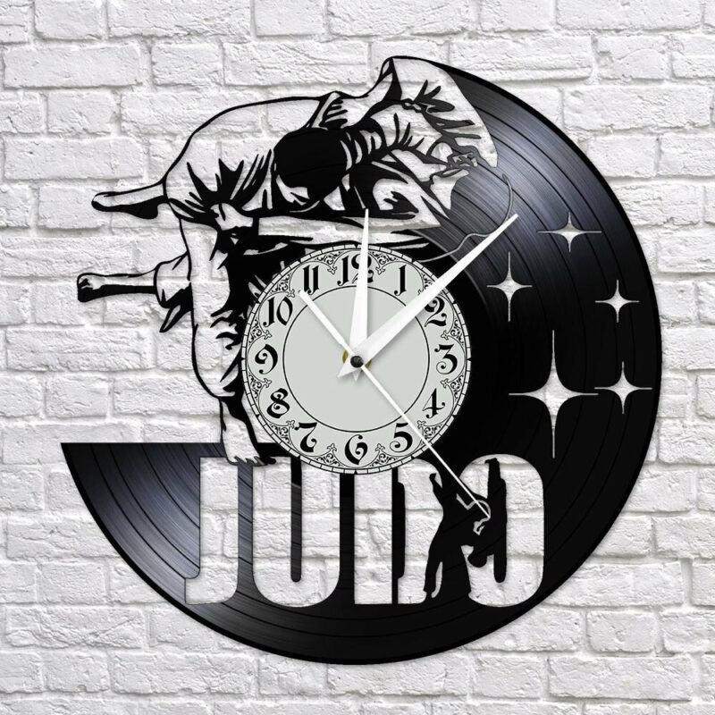 Vinyl Judo Clock Skull Clocks Wall Clock Manufacturers