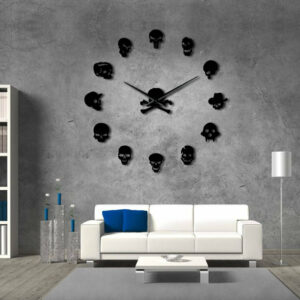 Black Skull Clock Skull Clocks Wall Clock Manufacturers
