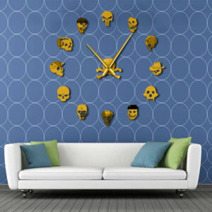 Golden Skull Clock Skull Clocks Wall Clock Manufacturers