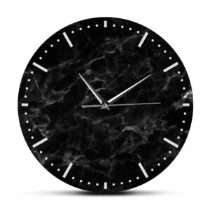 Black Marble Design Wall Clock Design Wall Clocks Wall Clock Manufacturers