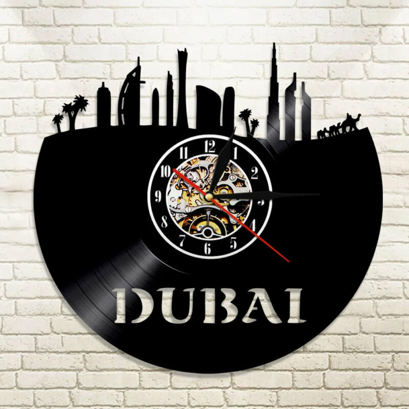 Vinyl Dubai LED Clock Led Clocks Wall Clock Manufacturers