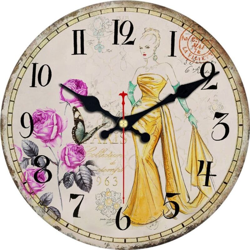 Elegant Vintage Women's Watch Vintage Wall Clocks Wall Clock Manufacturers