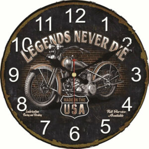 Vintage Motorcycle Clock Passion Vintage Wall Clocks Wall Clock Manufacturers