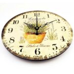 Vintage French Lavender Clock Vintage Wall Clocks Wall Clock Manufacturers