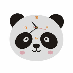 Children Panda Wall Clock Kitchen Clocks Wall Clock Manufacturers