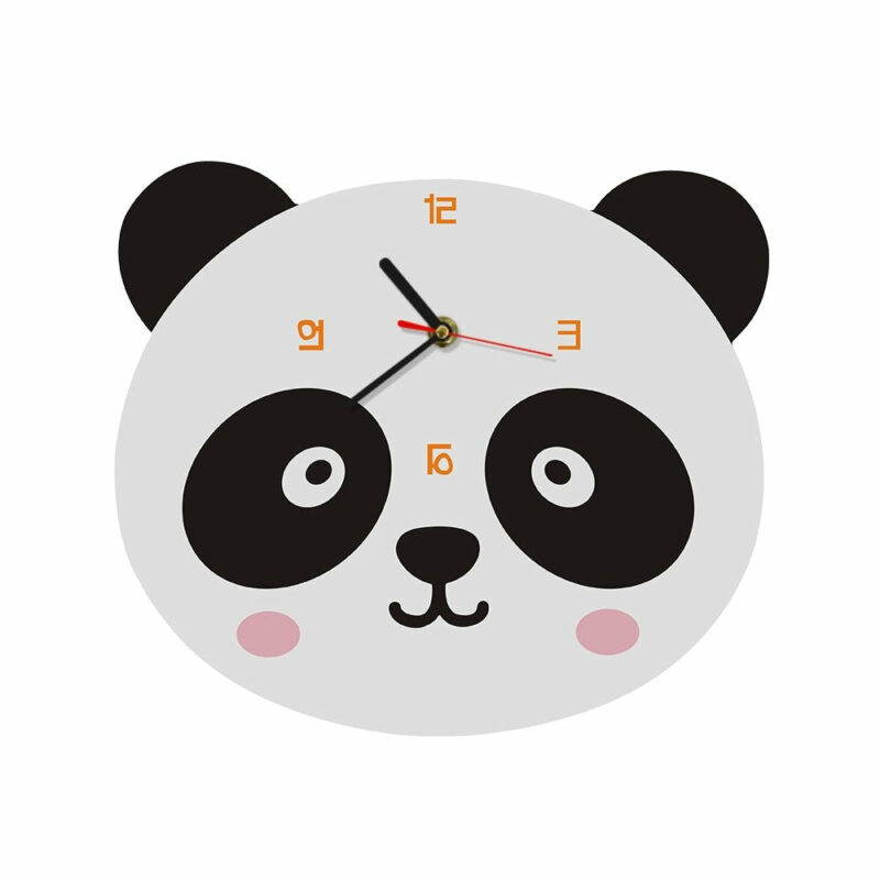 Children Panda Wall Clock Kitchen Clocks Wall Clock Manufacturers
