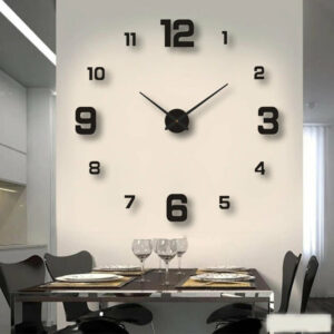 3D Wall Clock with Arabic Numerals Design Wall Clocks Wall Clock Manufacturers