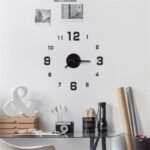 3D Wall Clock with Arabic Numerals Design Wall Clocks Wall Clock Manufacturers
