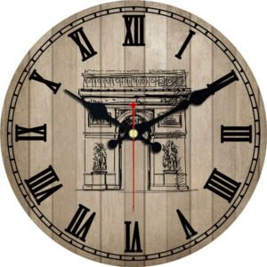 Vintage Arc de Triomphe Clock Vintage Wall Clocks Wall Clock Manufacturers 15 cm