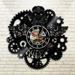Industrial Style LED Vinyl Wall Clock Led Clocks Wall Clock Manufacturers